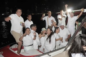 Cartagena: VIP-tur i bugten ved solnedgang med åben bar og klub