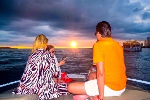 Cartagena: VIP-tur i bugten ved solnedgang med åben bar og klub