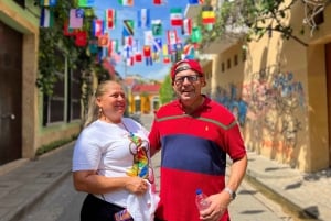 Cartagenan auringonlaskun kävelykierros: Getsemaní: Historia, muurit ja Getsemaní