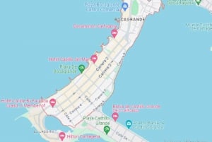 Cartagena: luchthaventransfer naar elk hotel in Bocagrande