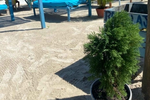 Carthagène, plage de Tierra Bomba et déjeuner