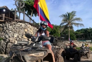 Cartagena: Tour guiado de quadriciclo na Ilha Tierra Bomba