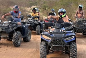 Cartagena: Tour guiado de quadriciclo na Ilha Tierra Bomba