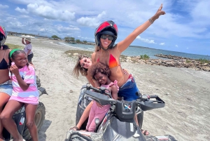 Cartagena: Tour guiado de quadriciclo na Ilha Tierra Bomba