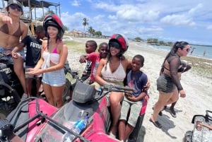 Cartagena: Tour guiado de quadriciclo na Ilha Tierra Bomba