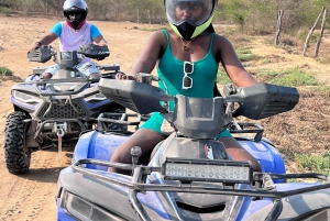 Cartagena: Tour guiado de quadriciclo na Ilha Tierra Bomba