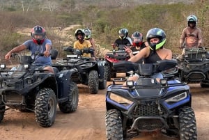 Cartagena: Tour guiado de quadriciclo na Ilha Tierra Bomba