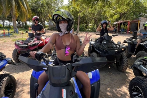 Cartagena: Tour guiado de quadriciclo na Ilha Tierra Bomba