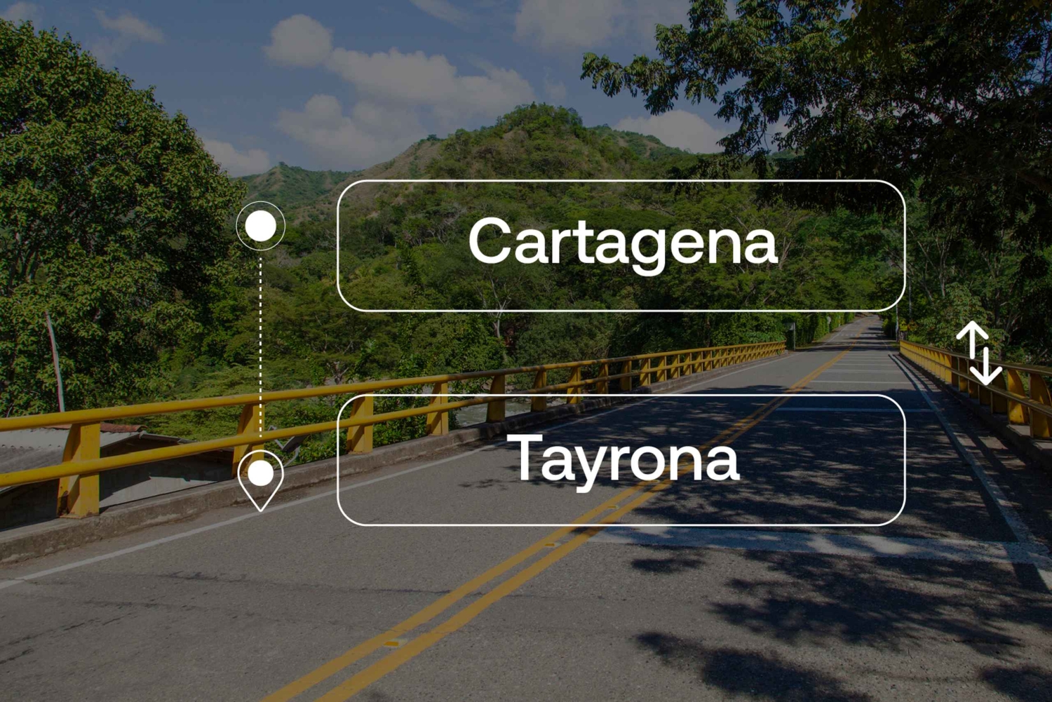 Cartagena desde o hacia el Parque Tayrona Traslado Privado