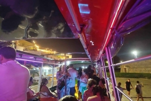 Cartagena: Party on a typical bus crossing the city