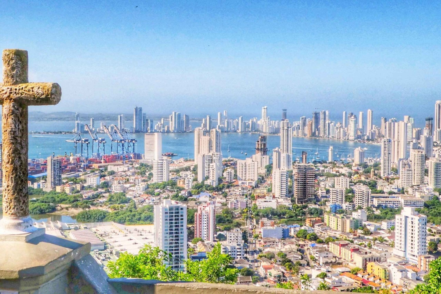 Cartagena: Visita o emblemático Cerro de la Popa
