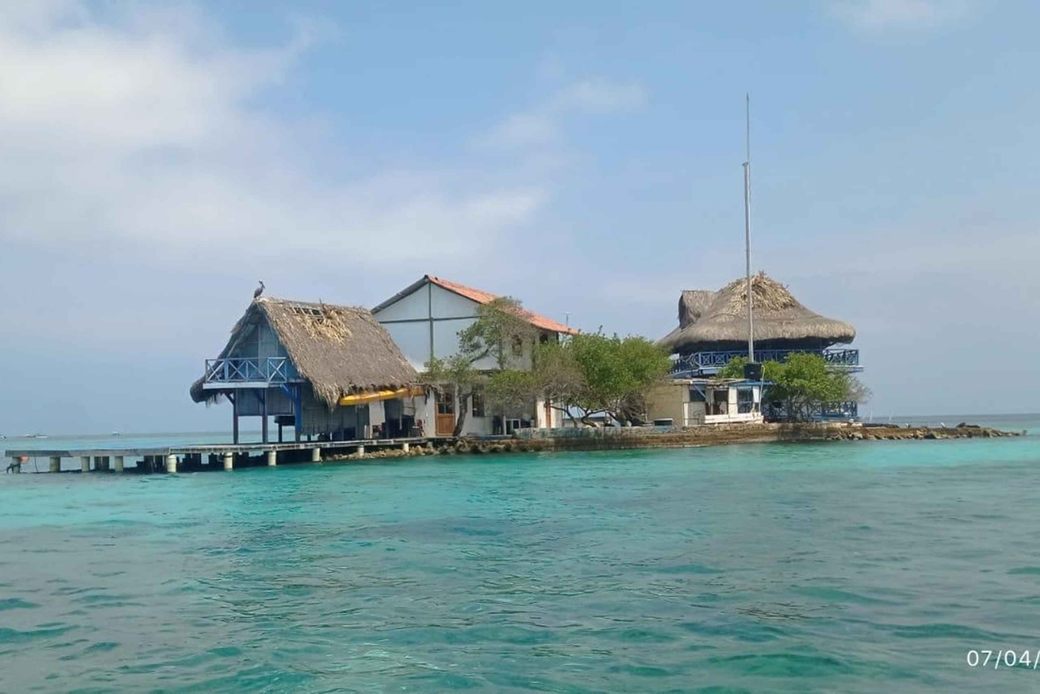 Cartagena: Transporte de ida e volta para as Ilhas do Rosário