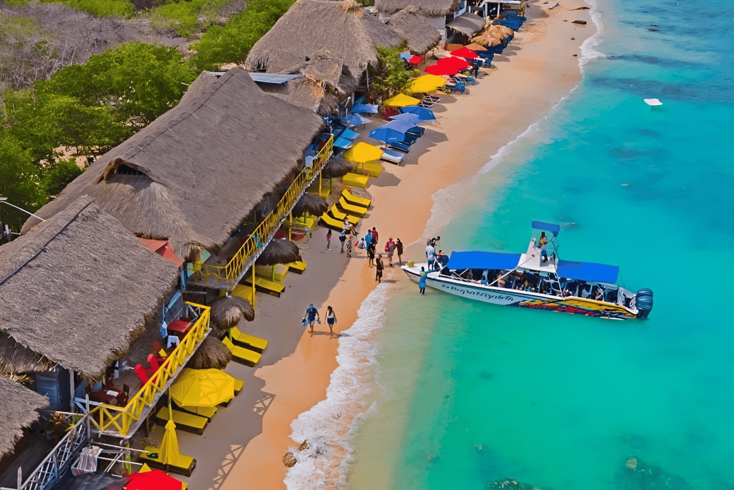 Cartagena: VIP-tur till Playa Tranquila + Rosario-öarna och plankton