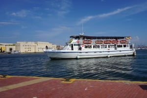 カルタヘナ：ディナーとオープン・バー付き白夜ボート・ツアー