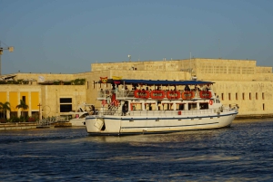 カルタヘナ：ディナーとオープン・バー付き白夜ボート・ツアー