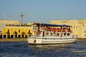 カルタヘナ：ディナーとオープン・バー付き白夜ボート・ツアー