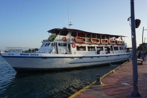 カルタヘナ：ディナーとオープン・バー付き白夜ボート・ツアー