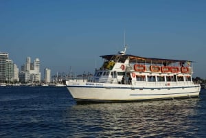 カルタヘナ：ディナーとオープン・バー付き白夜ボート・ツアー