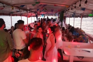 カルタヘナ：ディナーとオープン・バー付き白夜ボート・ツアー