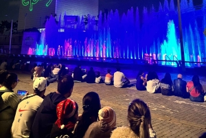 Julbelysning på Medellínfloden