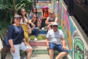 Citytour, comuna13, metro cable, botero, pueblito paisa. Privato