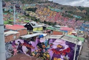 Ciudad Bolívar cable car, tour, and graffiti workshop