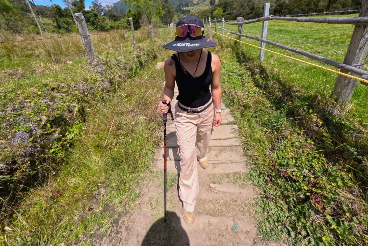 Circuito attraverso la valle del Cocora, Casa dei colibrì Acaime Circa 14 km