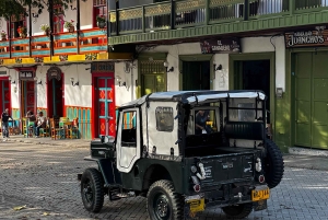 Kahvi- ja jeeppikierros Finca Mariposassa Jardínissa