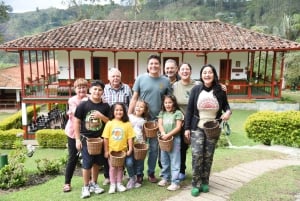 Tournée de café à la Finca El Ocaso Salento : Finca Tradicional-Español
