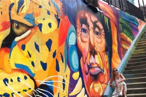 Comuna 13 Graffiti Tour, Escalators And Snacks