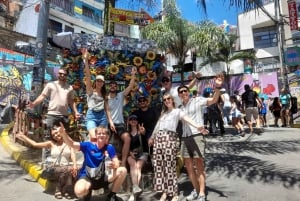 Comuna 13: Graffiti-tur & Street Food/drink med telesferic