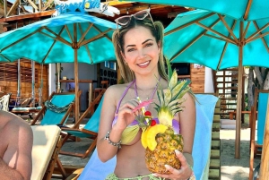 Cartagena: Excursión de un día a la Playa de Cristal con Cóctel y Almuerzo