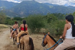 From Medellín:Horseback riding tour+Santa Fe de Antioquia visit.