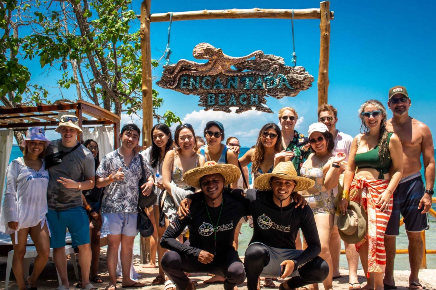 Full day at isla encantada beach