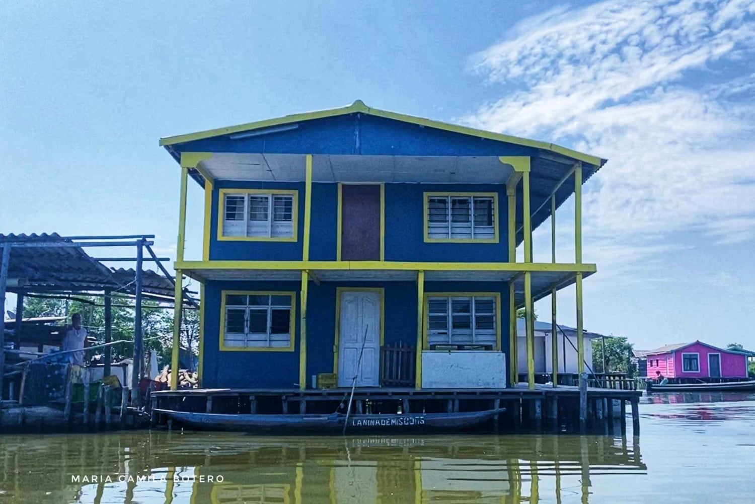 Entdecke das Dorf der Pfahlbauten in der Ciénaga Grande von Santa Marta.
