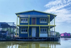 Entdecke das Dorf der Pfahlbauten in der Ciénaga Grande von Santa Marta.