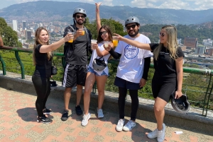 E-Bike stadsrundtur i Medellin med lokal öl och snacks