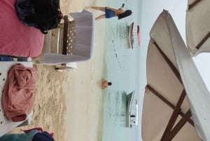 Experience one day in Playa tranquila Barú Cartagena