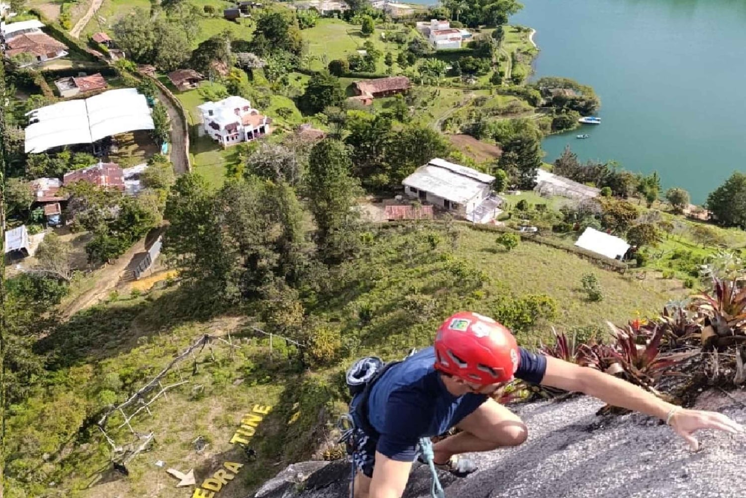 Extreme Climbing Guatapé the Stone