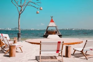 Dîner sur l'île de Fenix Beach