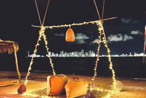 Dîner sur l'île de Fenix Beach