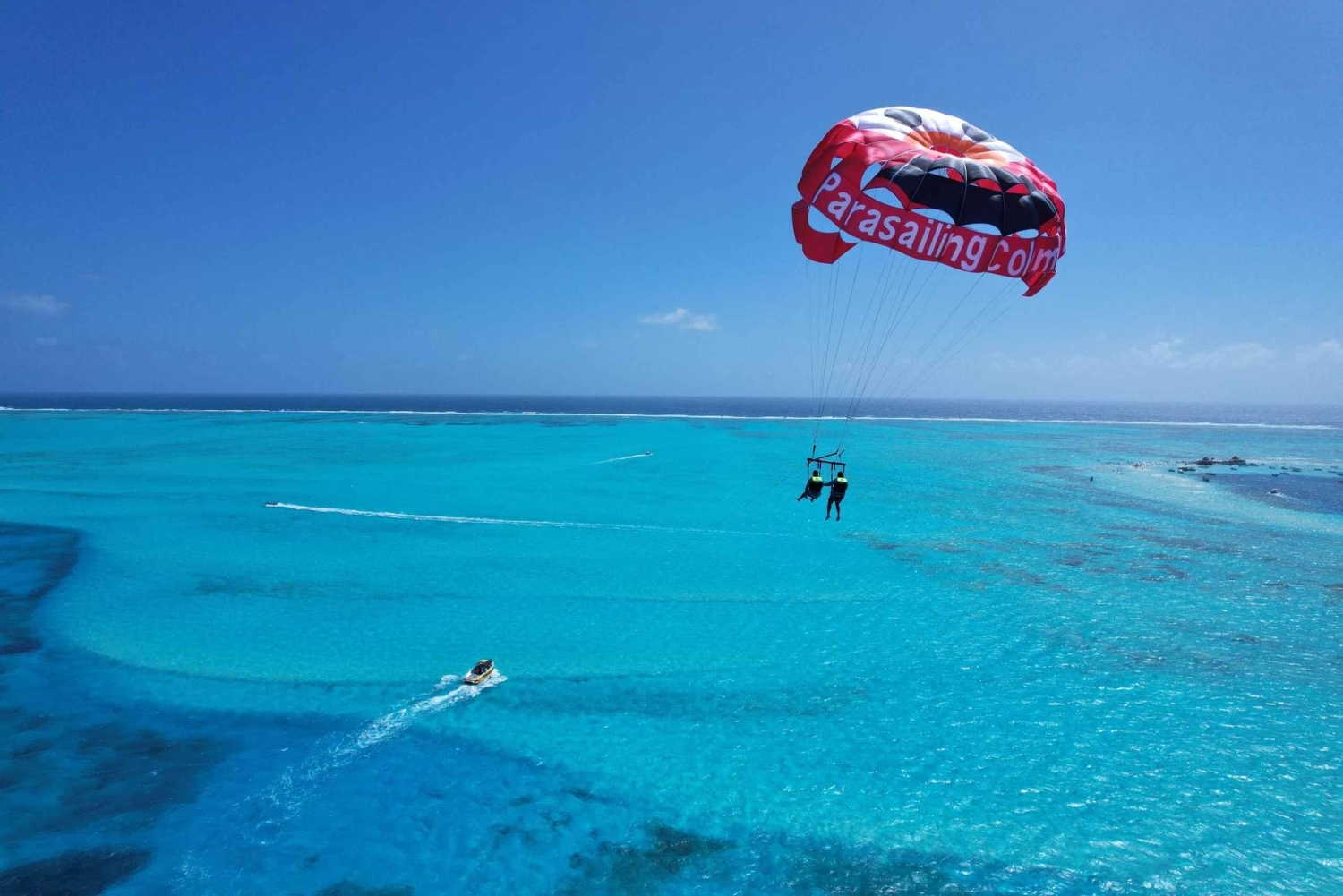 Vuelo Sobre Mar De 7 Colores Parasail San Andres + Go PRO Camara Incluida