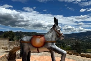 ボゴタ：ヴィラ デ レイバ ラキラ ポソス アズレスなどへのツアー