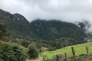 コロンビアで最も高い滝：ラ・チョレラハイキング