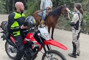 Fra Bogota: Motorsykkeltur til fossen La Chorrera
