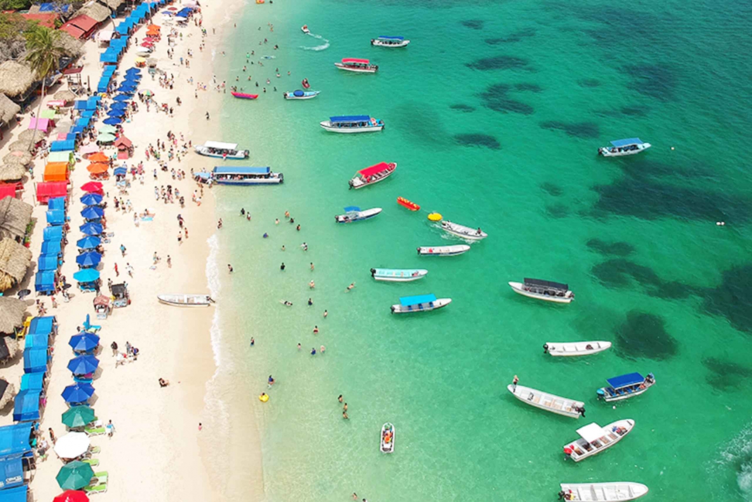 From Cartagena: Baru Beach Club Full-Day Trip