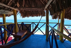 From Cartagena: Boat Trip to Playa Tranquila with Beach Club