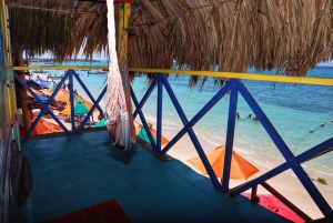 From Cartagena: Boat Trip to Playa Tranquila with Beach Club