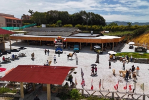 From Guatape: Pablo Escobar Mansion, Paintball & Boat Ride