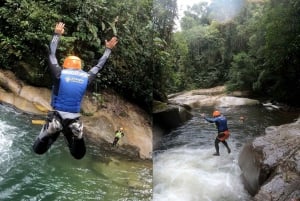 From Guatape: PARAGLIDING and Cristalline CANYONING